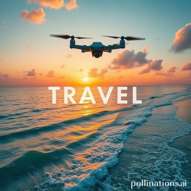 Travel vlog template thumbnail